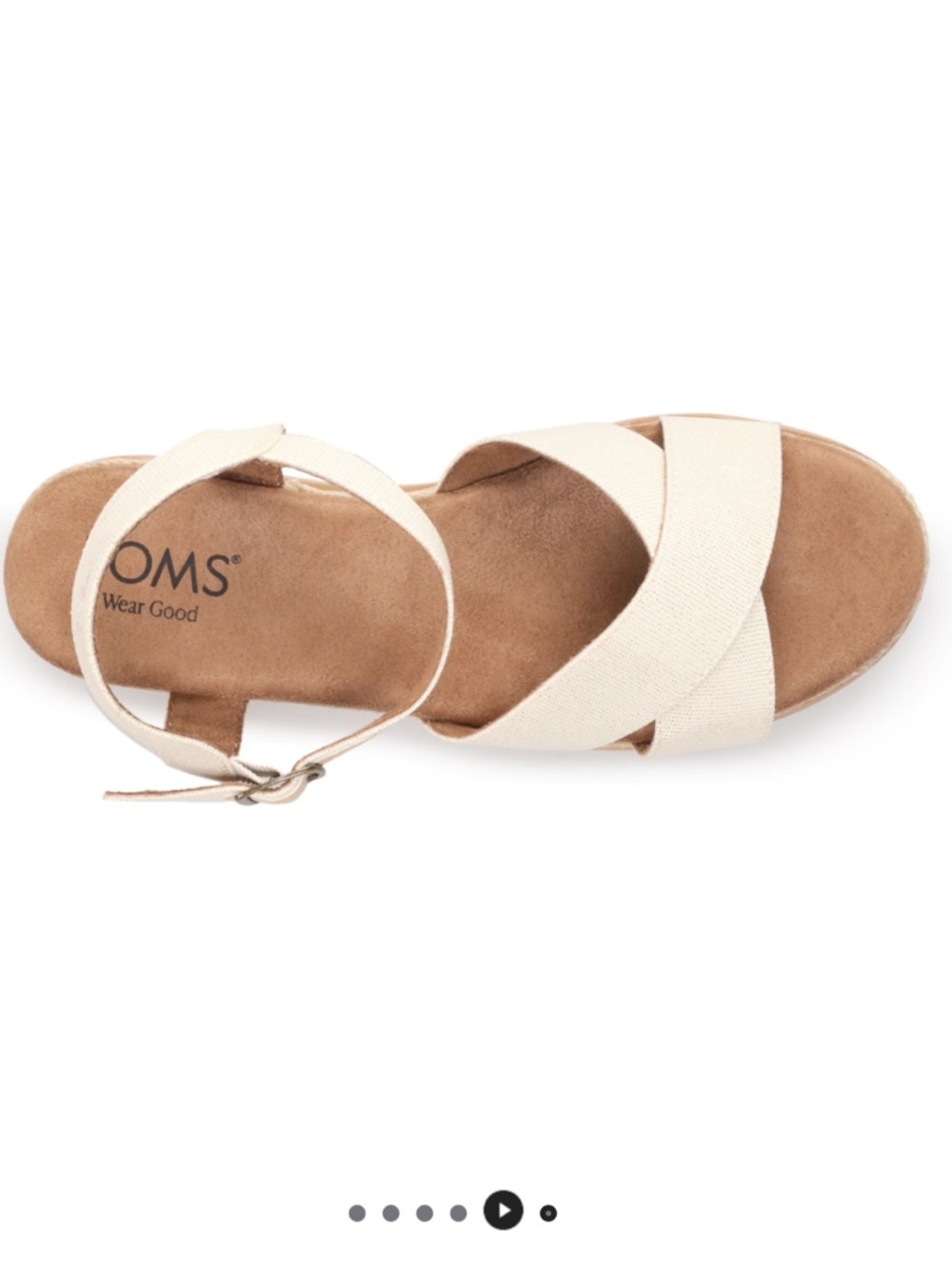 NWT toms noelani sandals - Picture 2 of 4